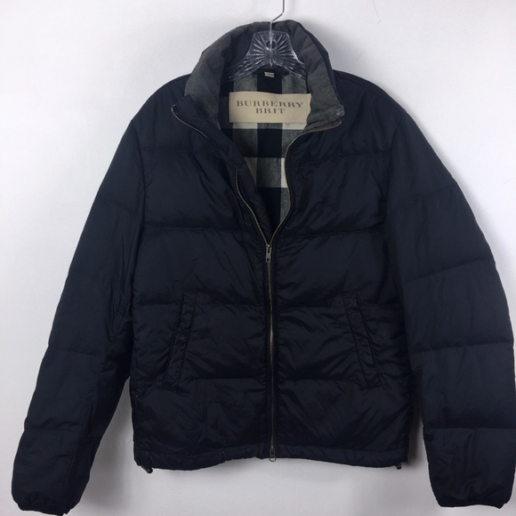 Burberry Other - Burberry Brit black puffer jacket men's size M